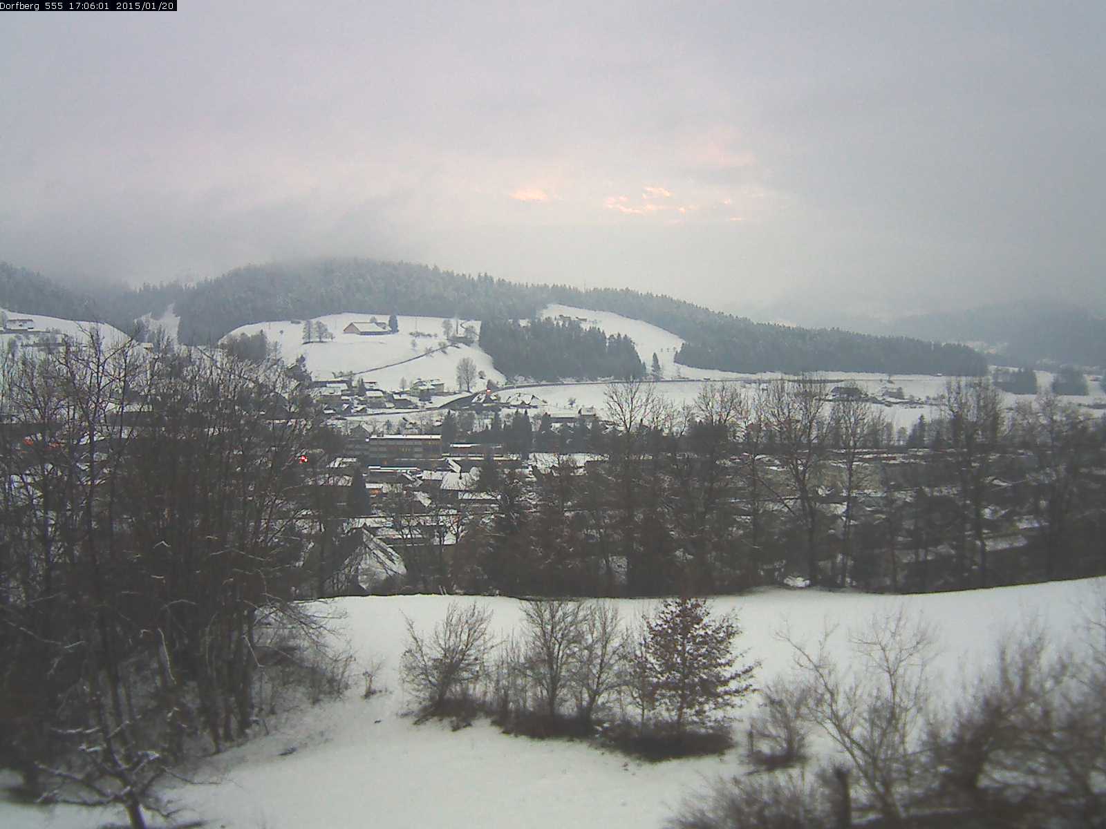 Webcam-Bild: Aussicht vom Dorfberg in Langnau 20150120-170601