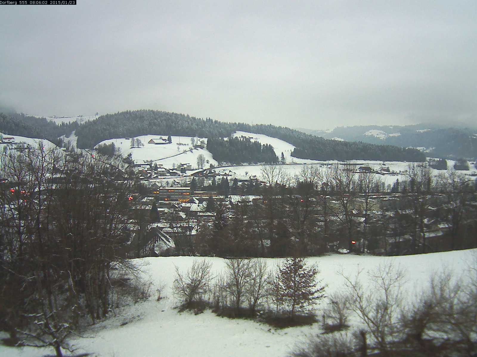 Webcam-Bild: Aussicht vom Dorfberg in Langnau 20150123-080601