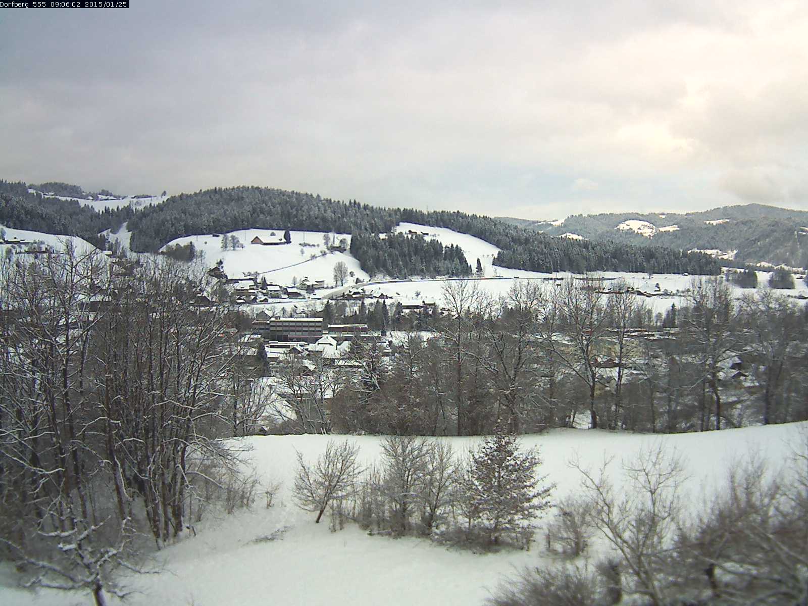 Webcam-Bild: Aussicht vom Dorfberg in Langnau 20150125-090601