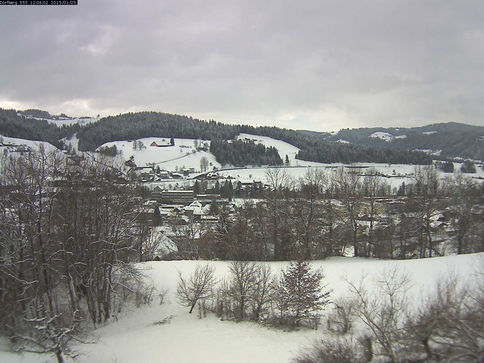 Webcam-Bild: Aussicht vom Dorfberg in Langnau 20150125-120601