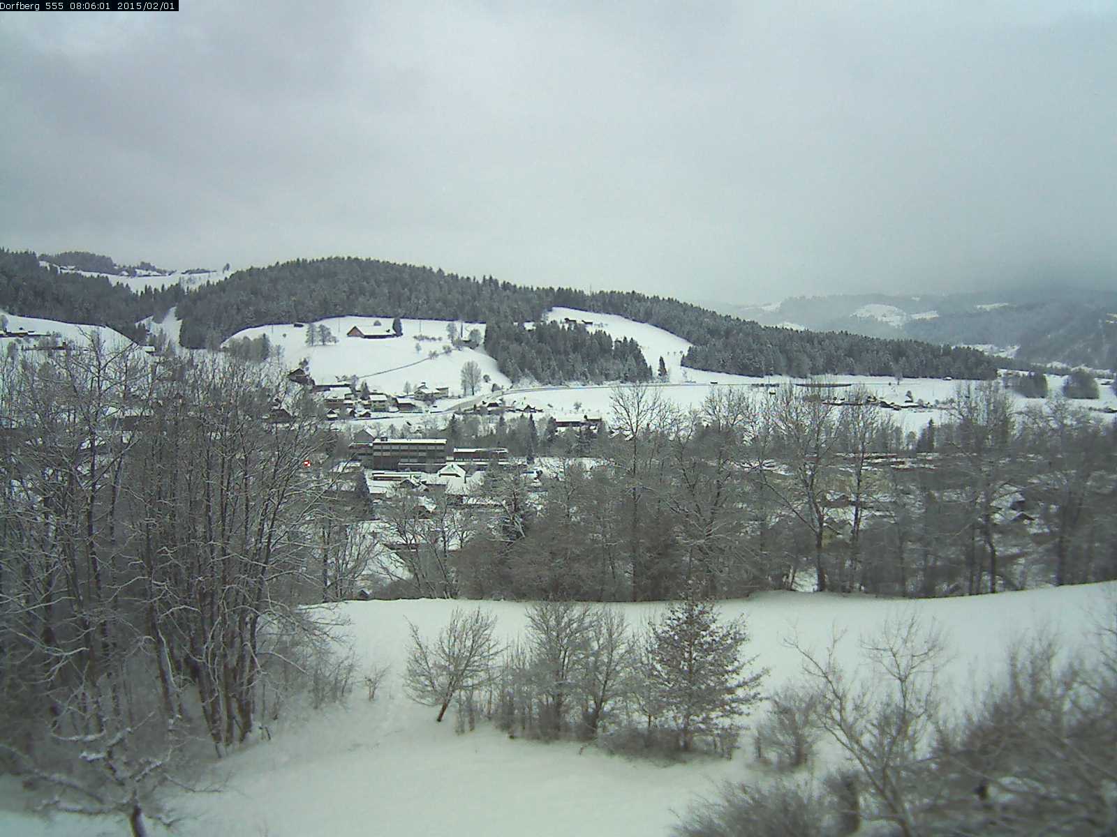 Webcam-Bild: Aussicht vom Dorfberg in Langnau 20150201-080601