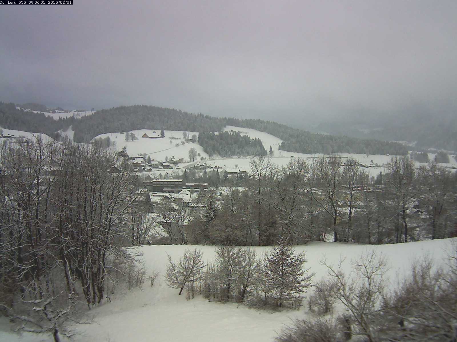 Webcam-Bild: Aussicht vom Dorfberg in Langnau 20150201-090601