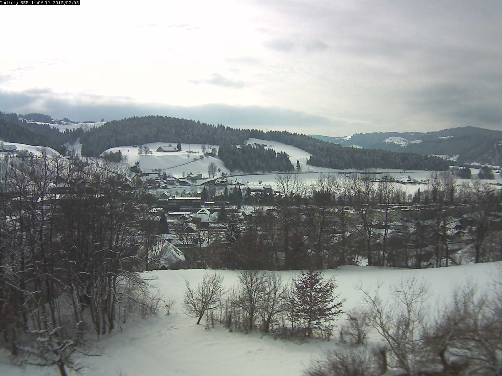 Webcam-Bild: Aussicht vom Dorfberg in Langnau 20150203-140601