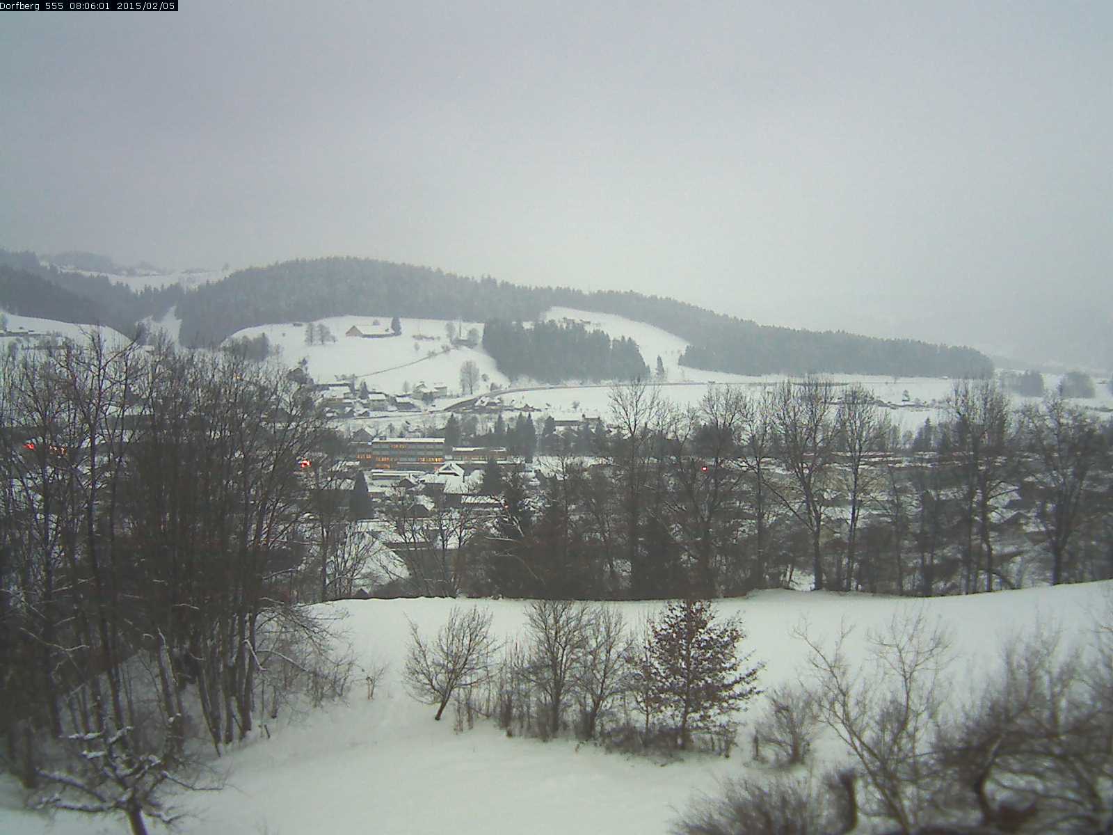 Webcam-Bild: Aussicht vom Dorfberg in Langnau 20150205-080601