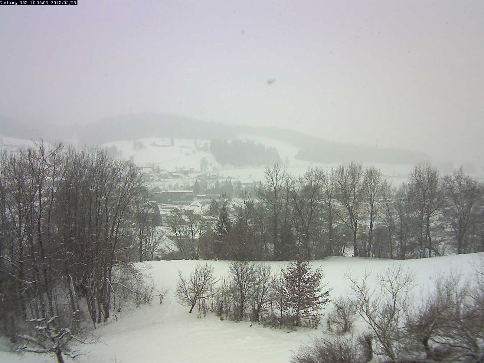 Webcam-Bild: Aussicht vom Dorfberg in Langnau 20150205-100601
