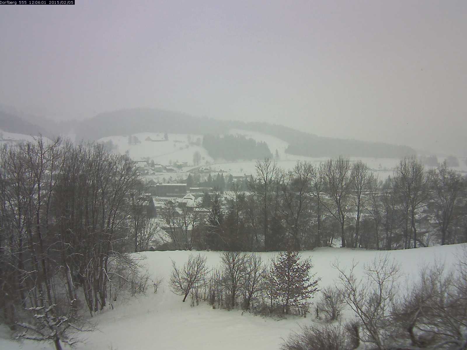 Webcam-Bild: Aussicht vom Dorfberg in Langnau 20150205-120601