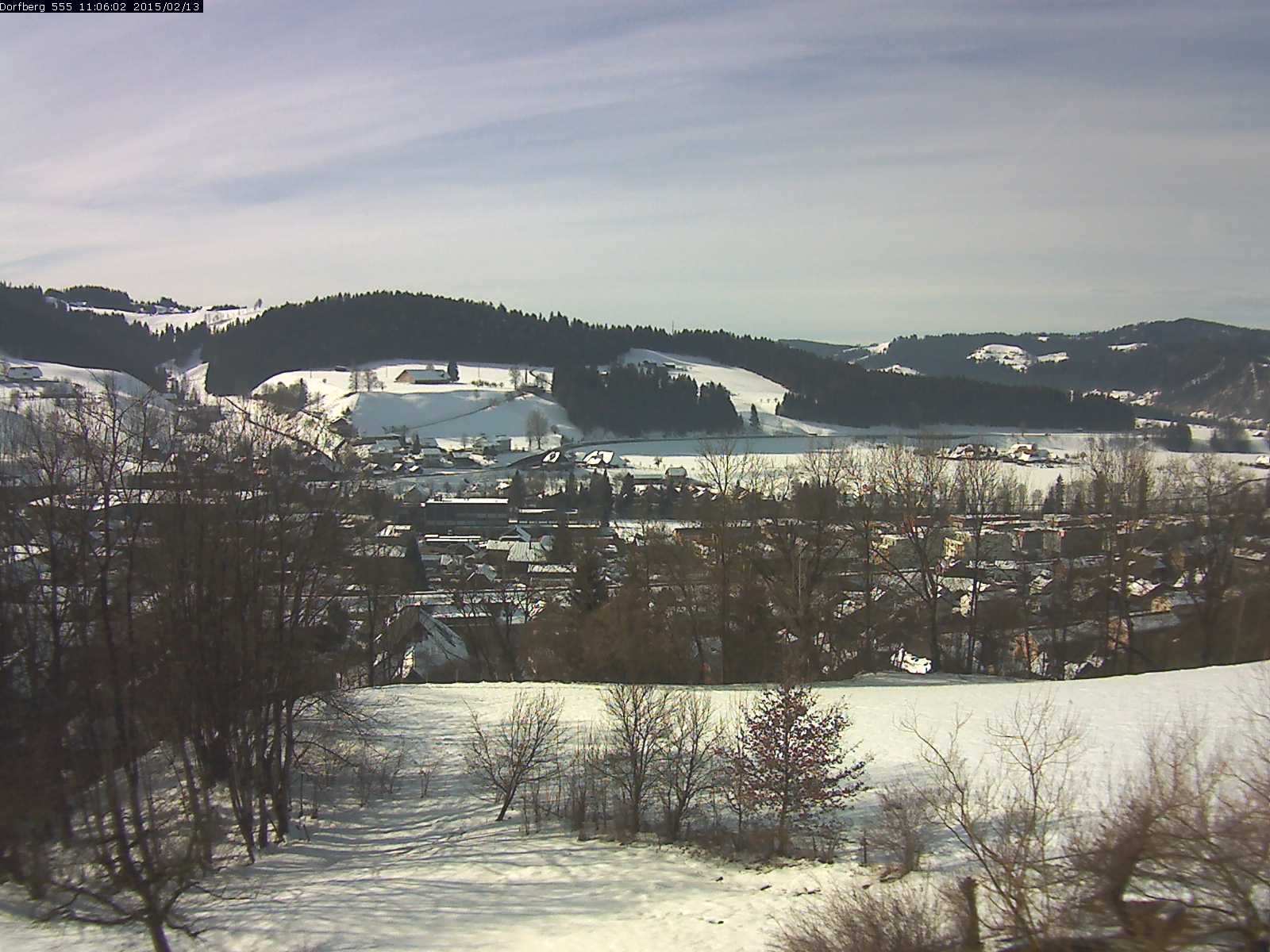Webcam-Bild: Aussicht vom Dorfberg in Langnau 20150213-110601