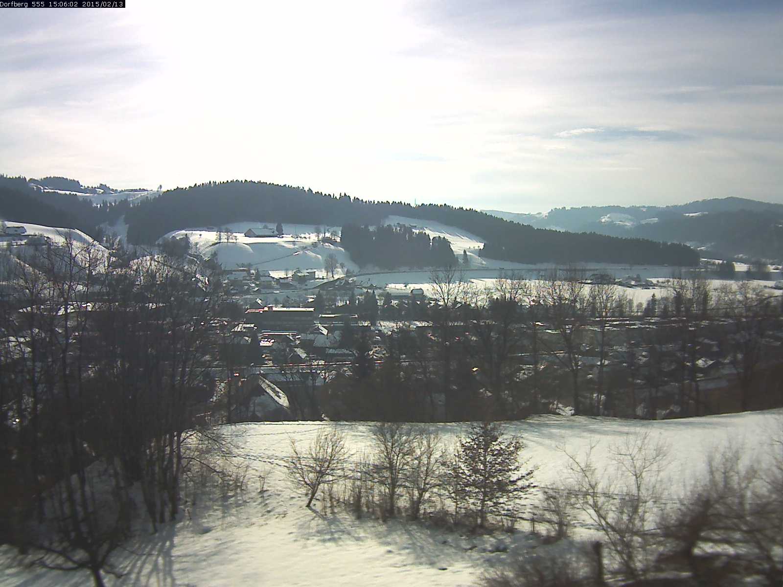 Webcam-Bild: Aussicht vom Dorfberg in Langnau 20150213-150601