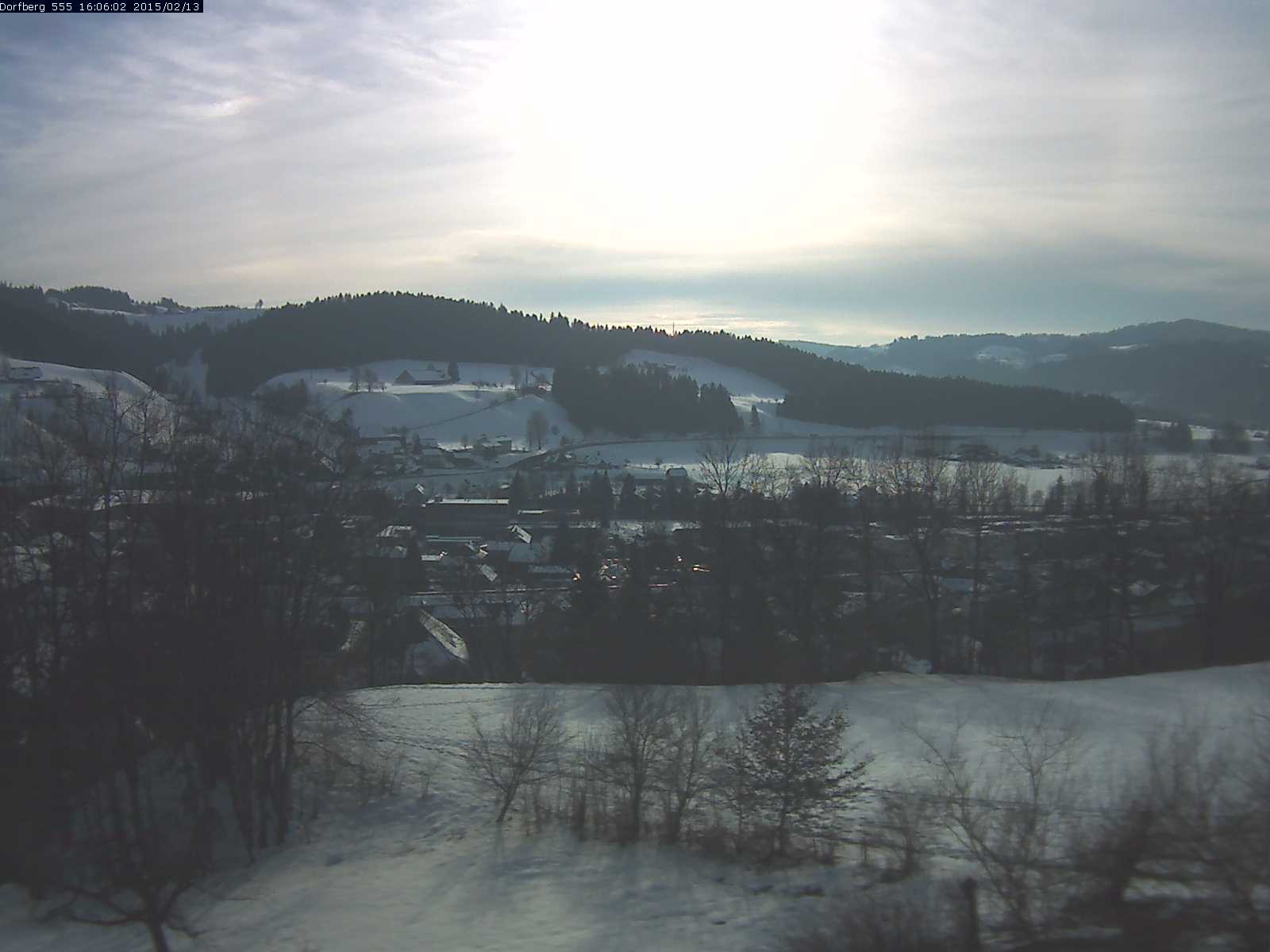 Webcam-Bild: Aussicht vom Dorfberg in Langnau 20150213-160601