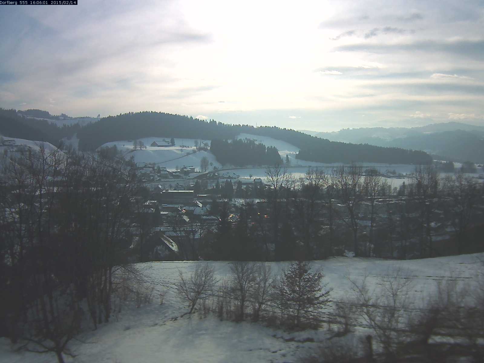 Webcam-Bild: Aussicht vom Dorfberg in Langnau 20150214-160601