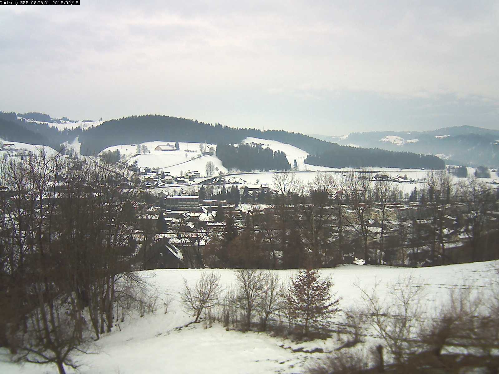 Webcam-Bild: Aussicht vom Dorfberg in Langnau 20150215-080601