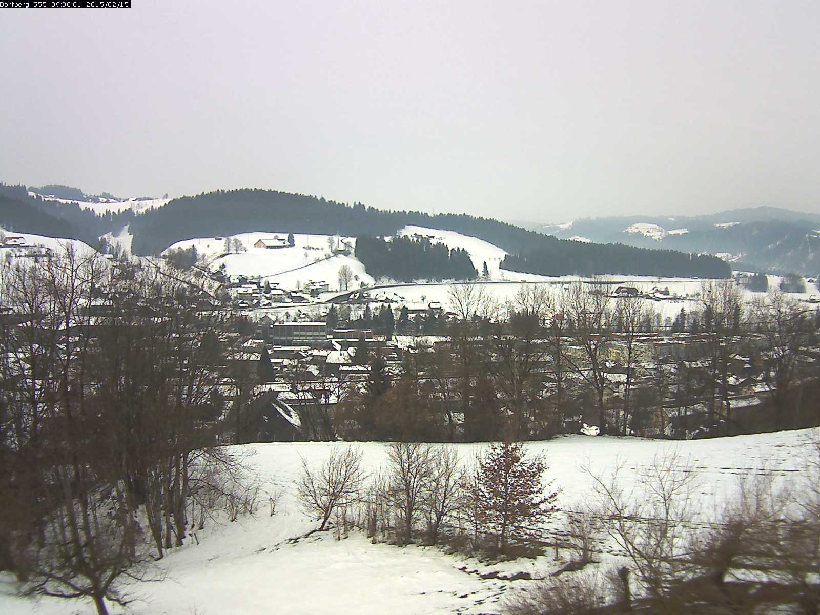 Webcam-Bild: Aussicht vom Dorfberg in Langnau 20150215-090601