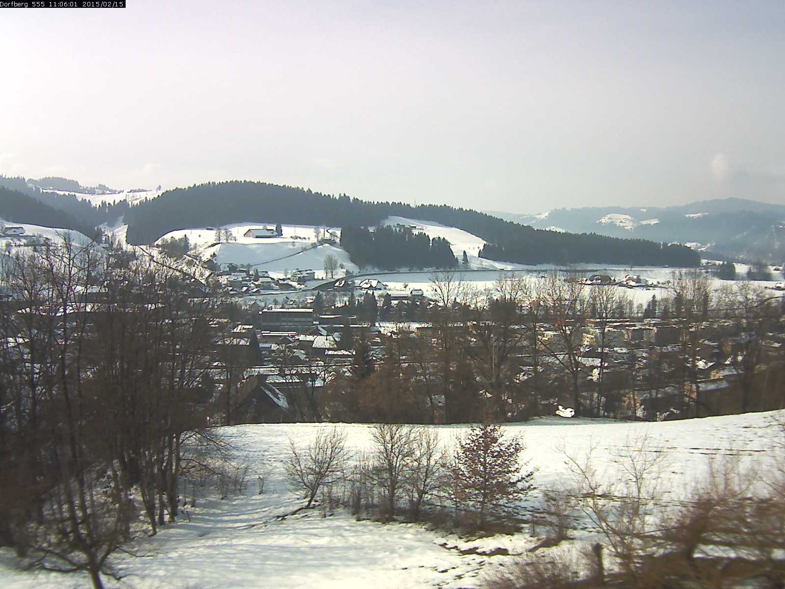 Webcam-Bild: Aussicht vom Dorfberg in Langnau 20150215-110601