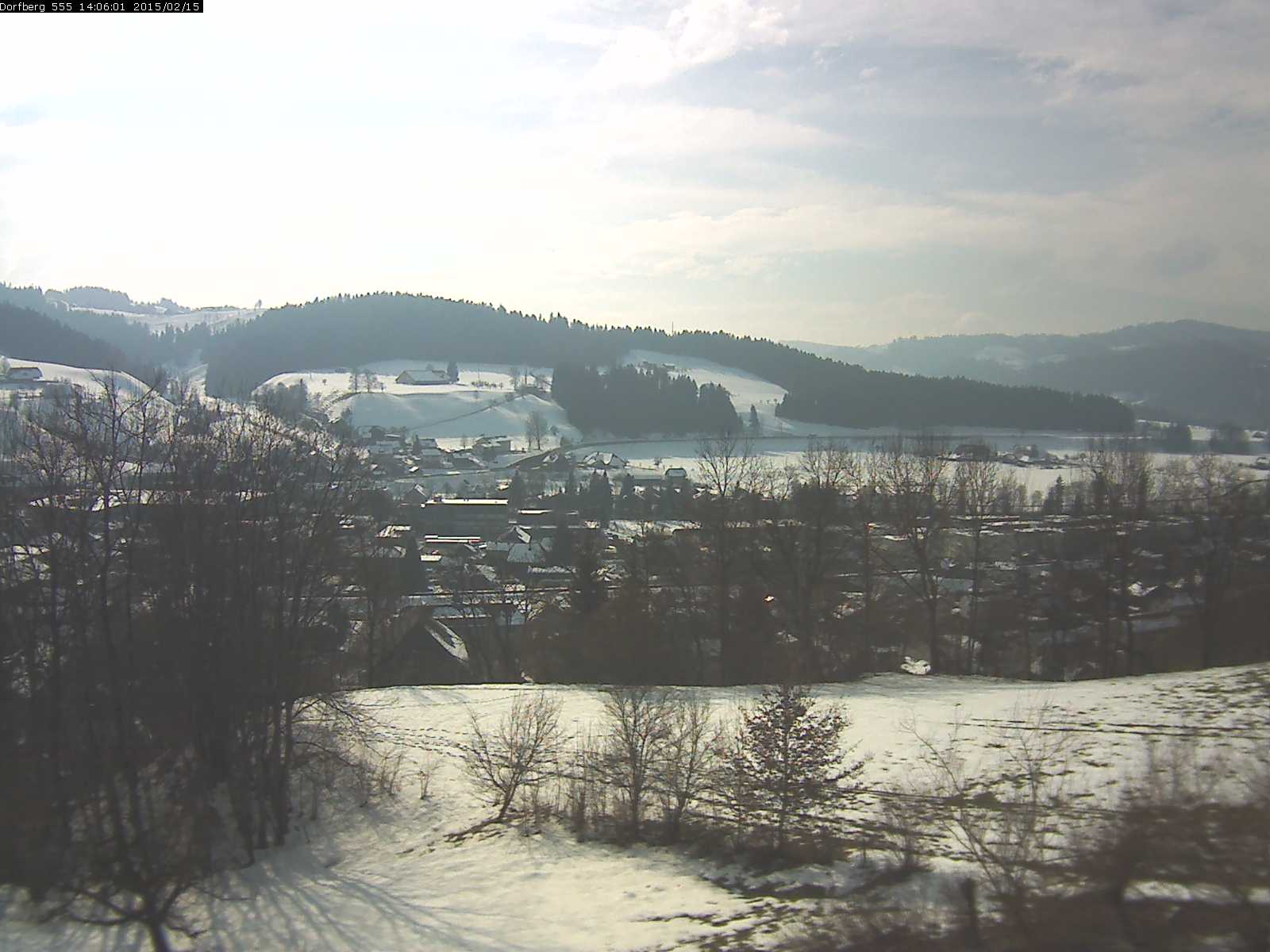 Webcam-Bild: Aussicht vom Dorfberg in Langnau 20150215-140601