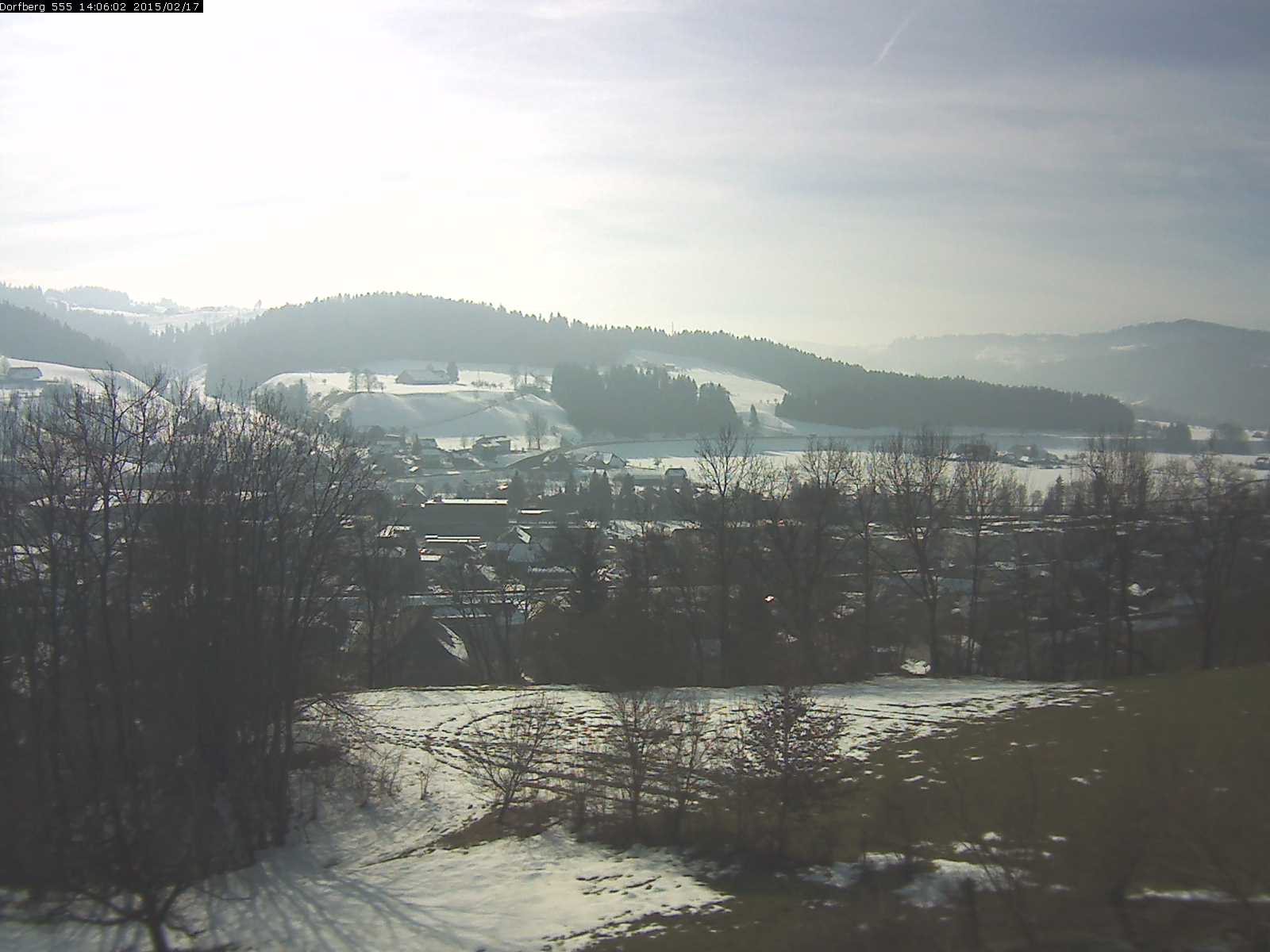 Webcam-Bild: Aussicht vom Dorfberg in Langnau 20150217-140601