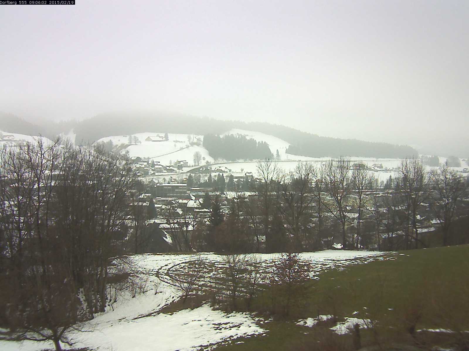 Webcam-Bild: Aussicht vom Dorfberg in Langnau 20150219-090601