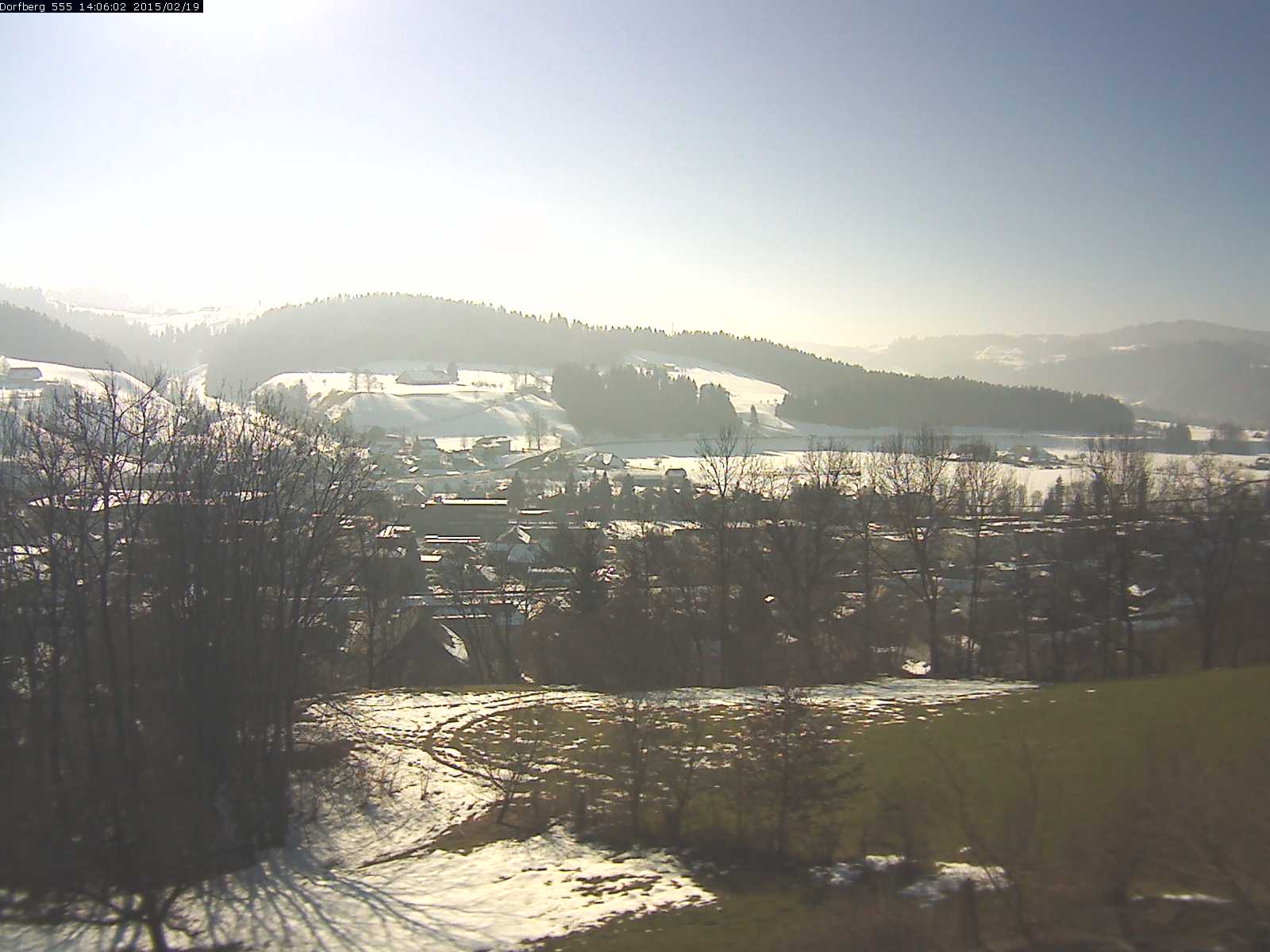 Webcam-Bild: Aussicht vom Dorfberg in Langnau 20150219-140601