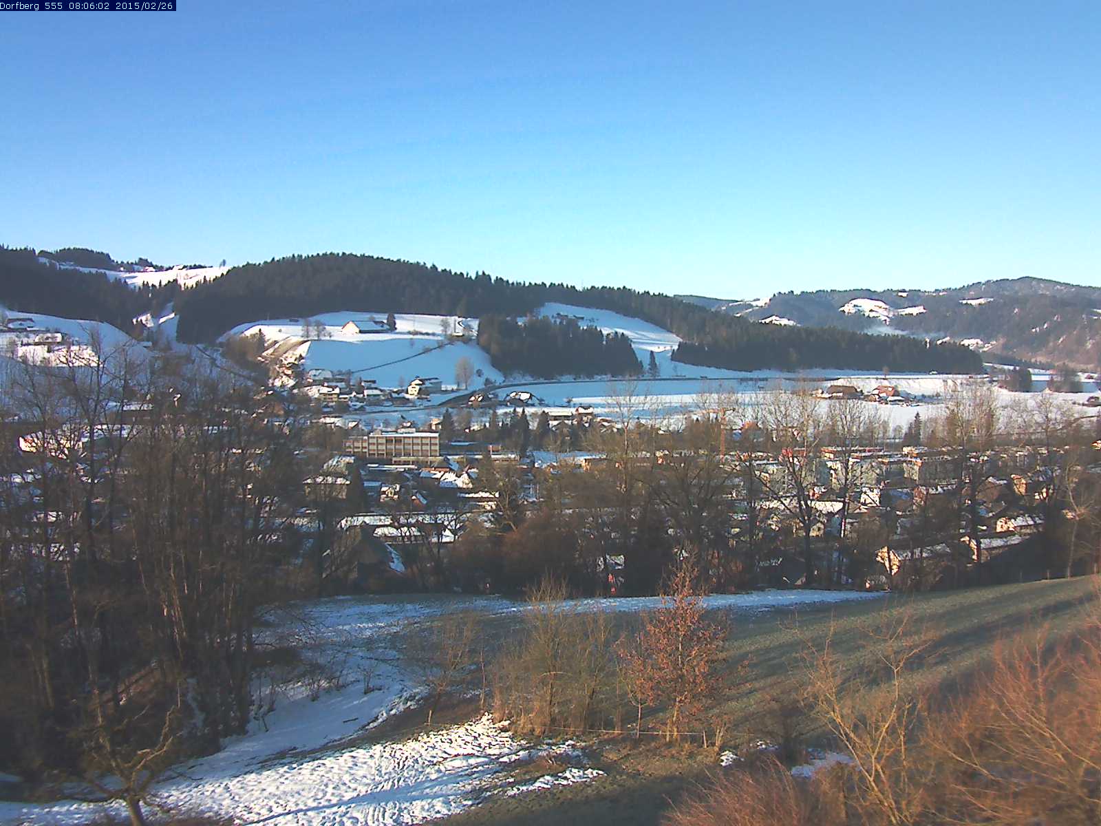 Webcam-Bild: Aussicht vom Dorfberg in Langnau 20150226-080601