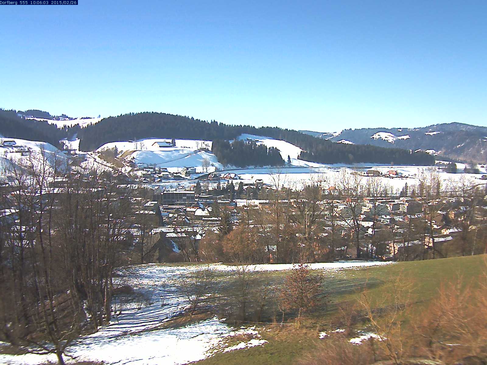 Webcam-Bild: Aussicht vom Dorfberg in Langnau 20150226-100601