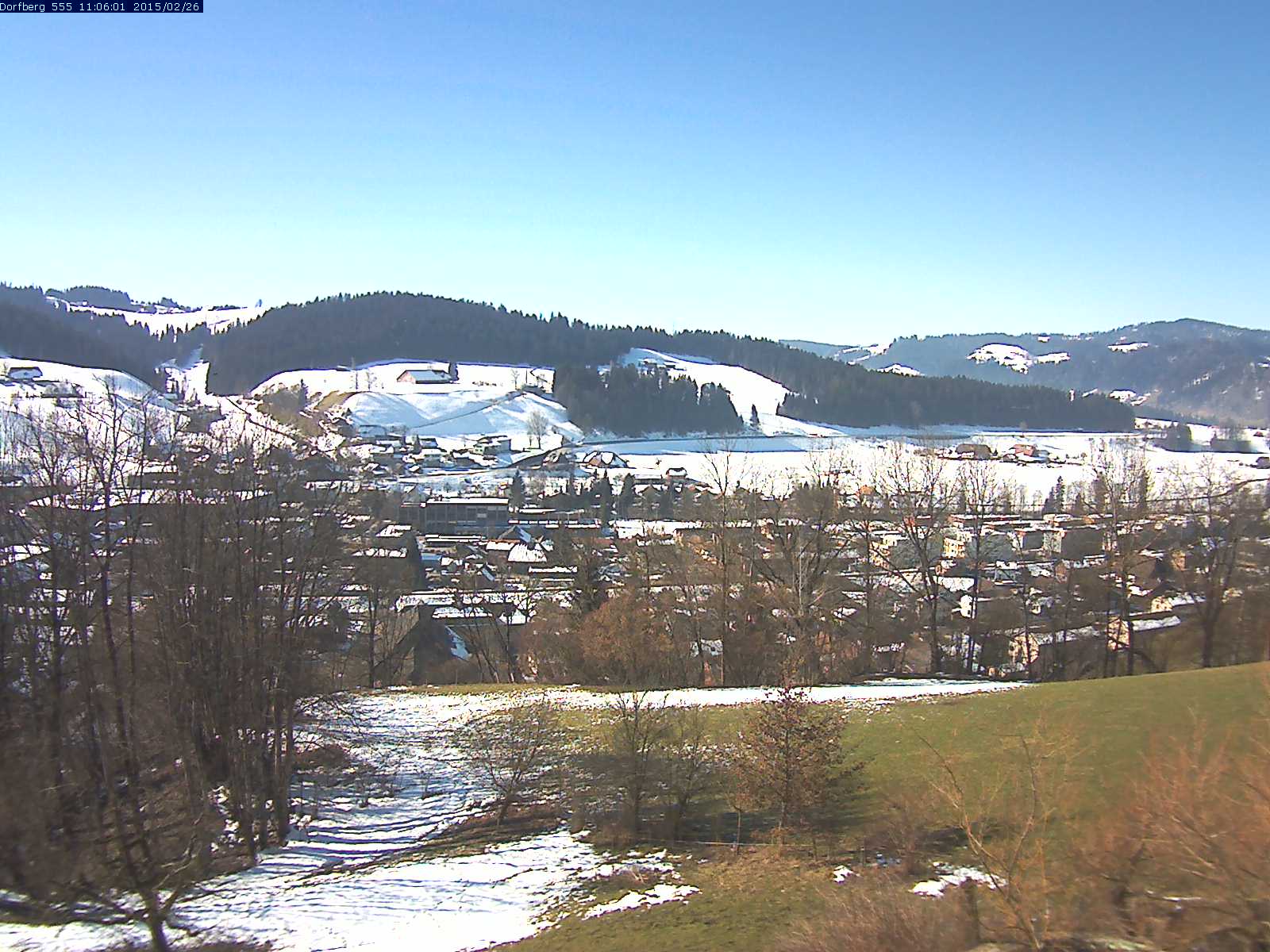 Webcam-Bild: Aussicht vom Dorfberg in Langnau 20150226-110601