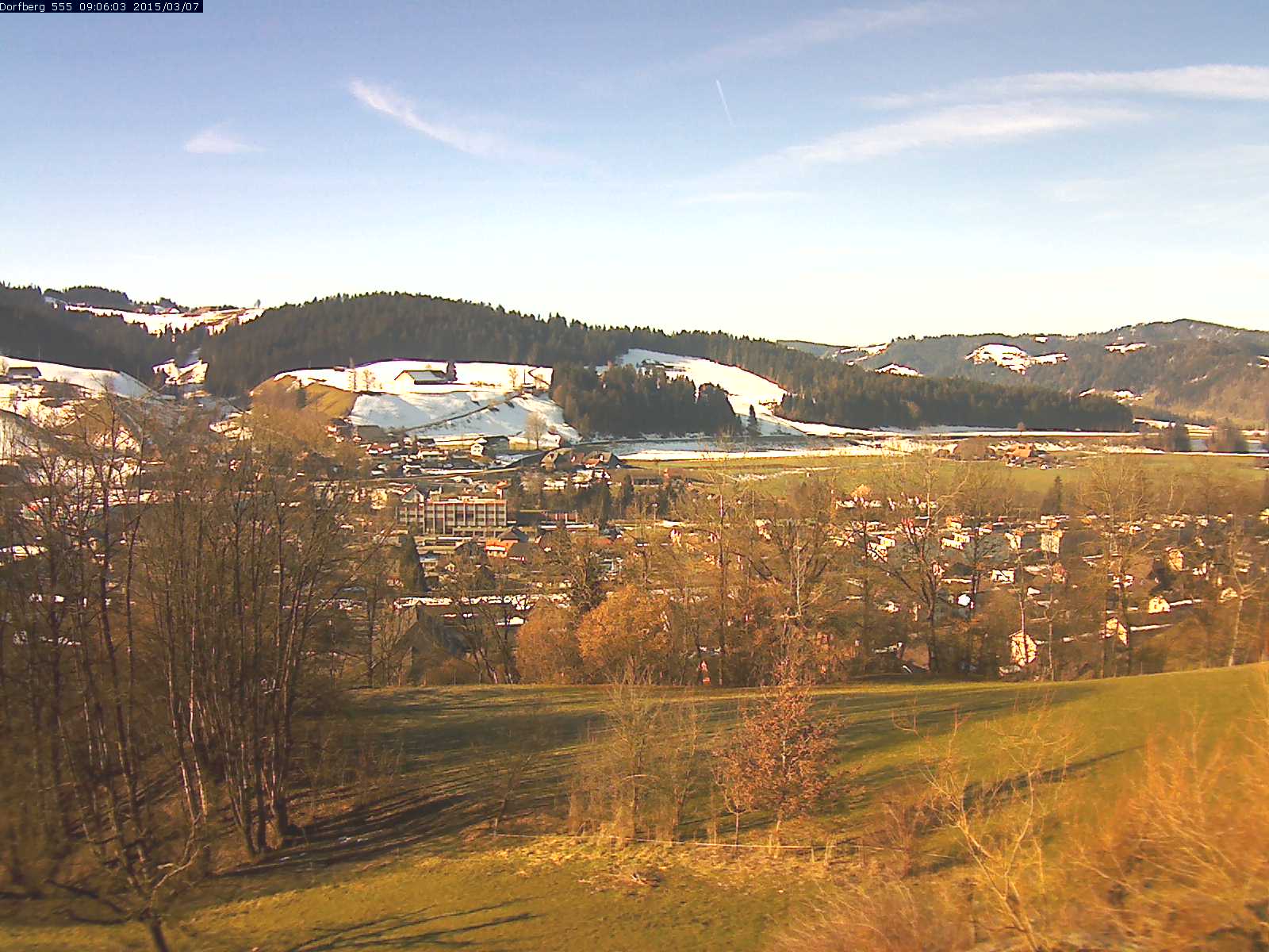 Webcam-Bild: Aussicht vom Dorfberg in Langnau 20150307-090601
