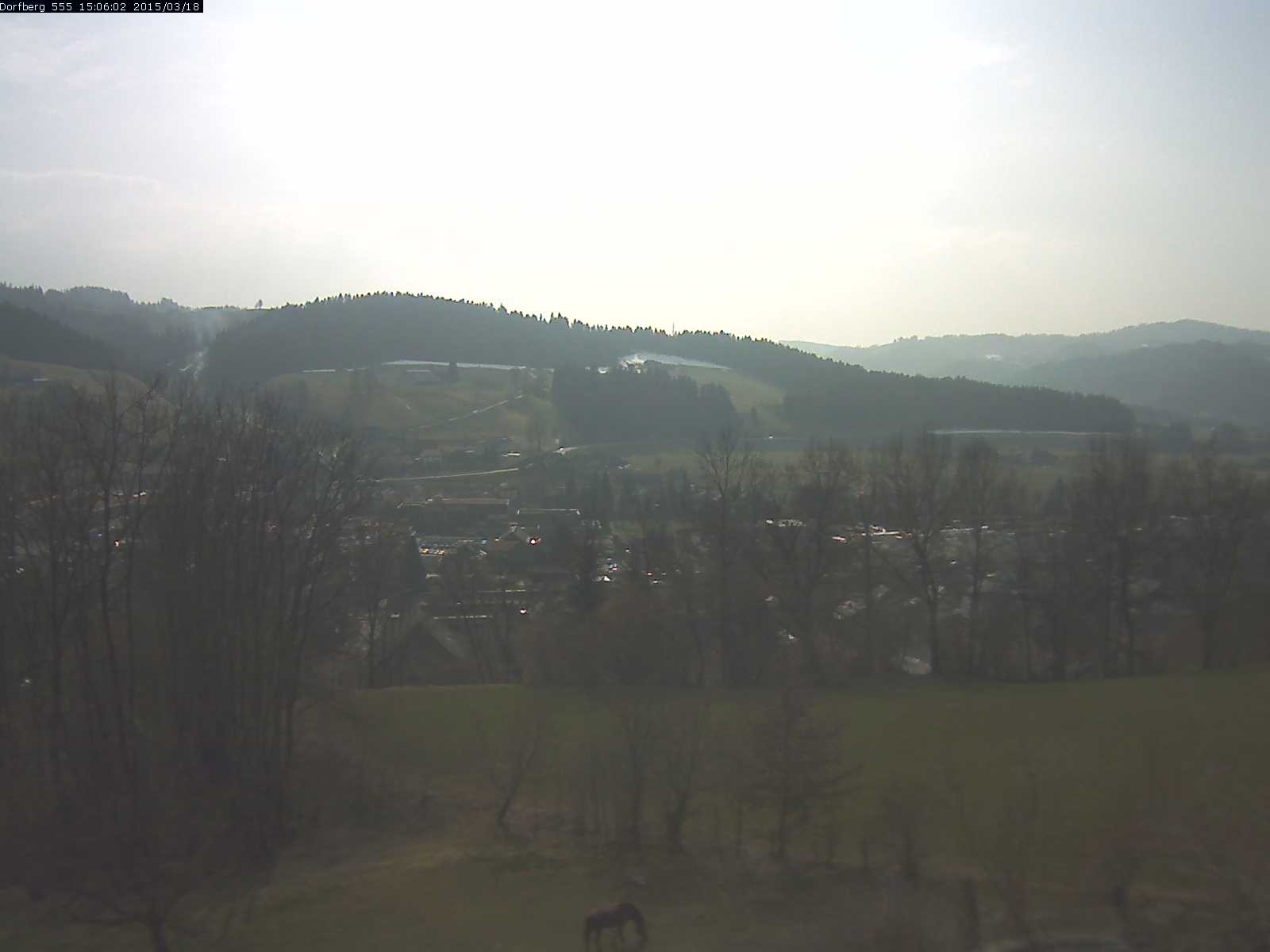 Webcam-Bild: Aussicht vom Dorfberg in Langnau 20150318-150601