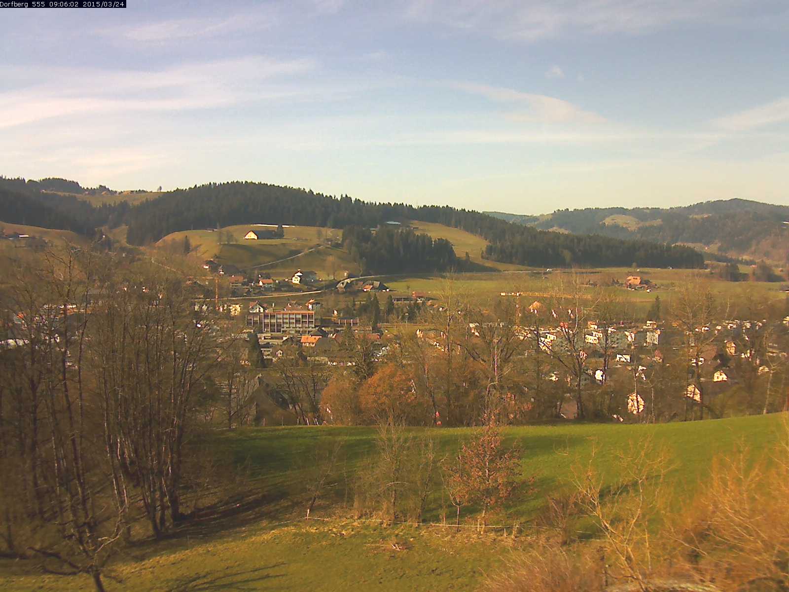Webcam-Bild: Aussicht vom Dorfberg in Langnau 20150324-090601