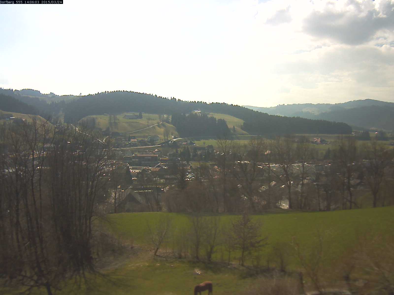 Webcam-Bild: Aussicht vom Dorfberg in Langnau 20150324-140601