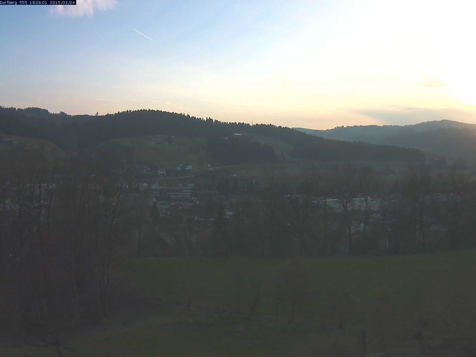Webcam-Bild: Aussicht vom Dorfberg in Langnau 20150324-180601