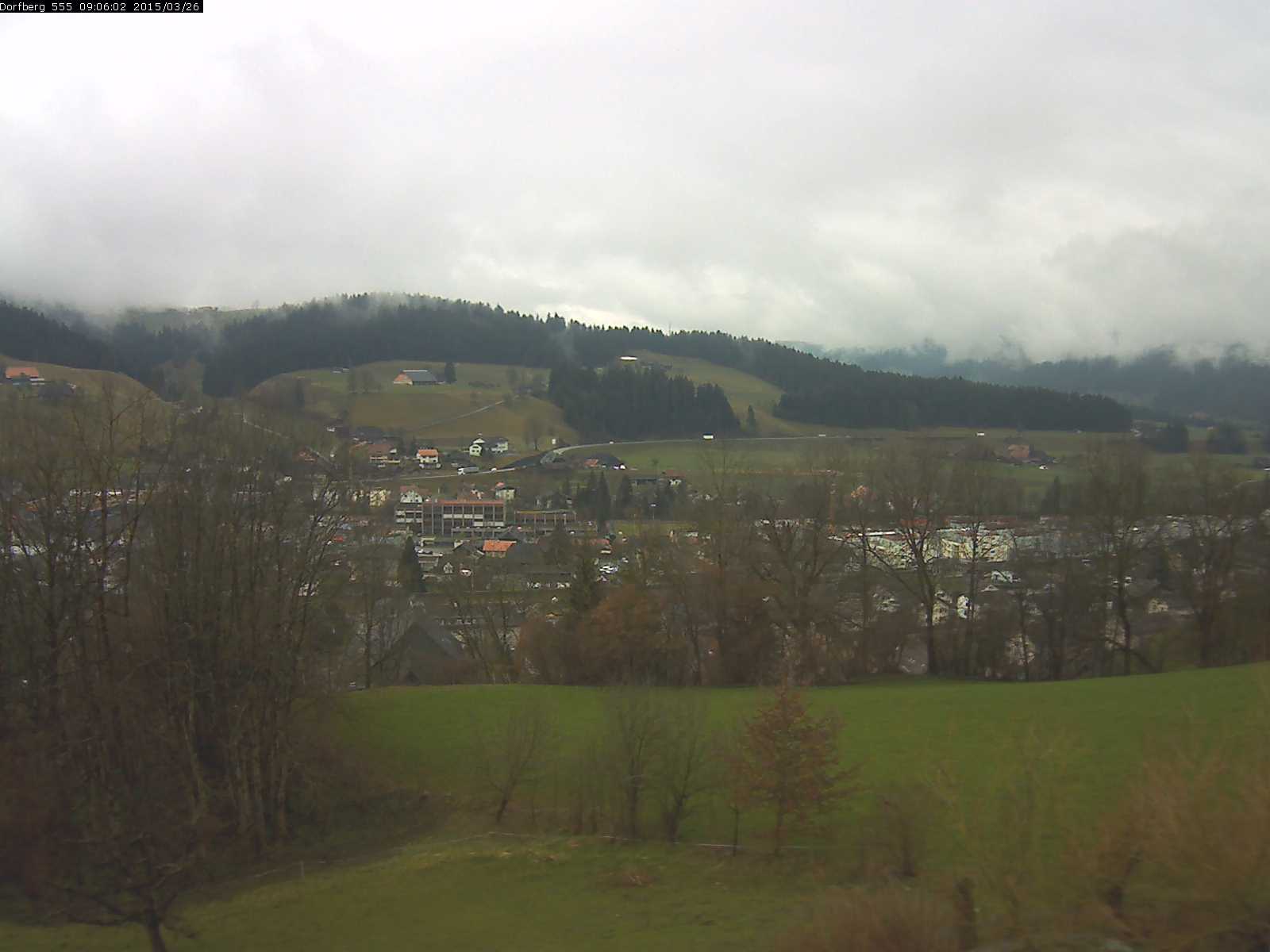 Webcam-Bild: Aussicht vom Dorfberg in Langnau 20150326-090601