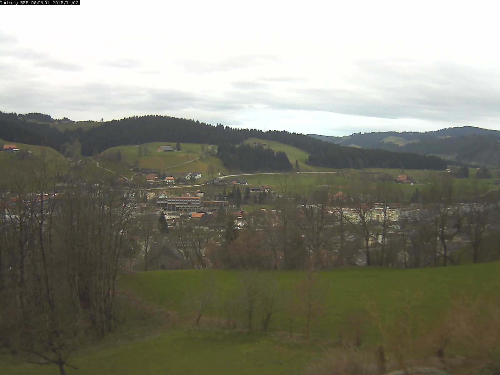 Webcam-Bild: Aussicht vom Dorfberg in Langnau 20150402-080601