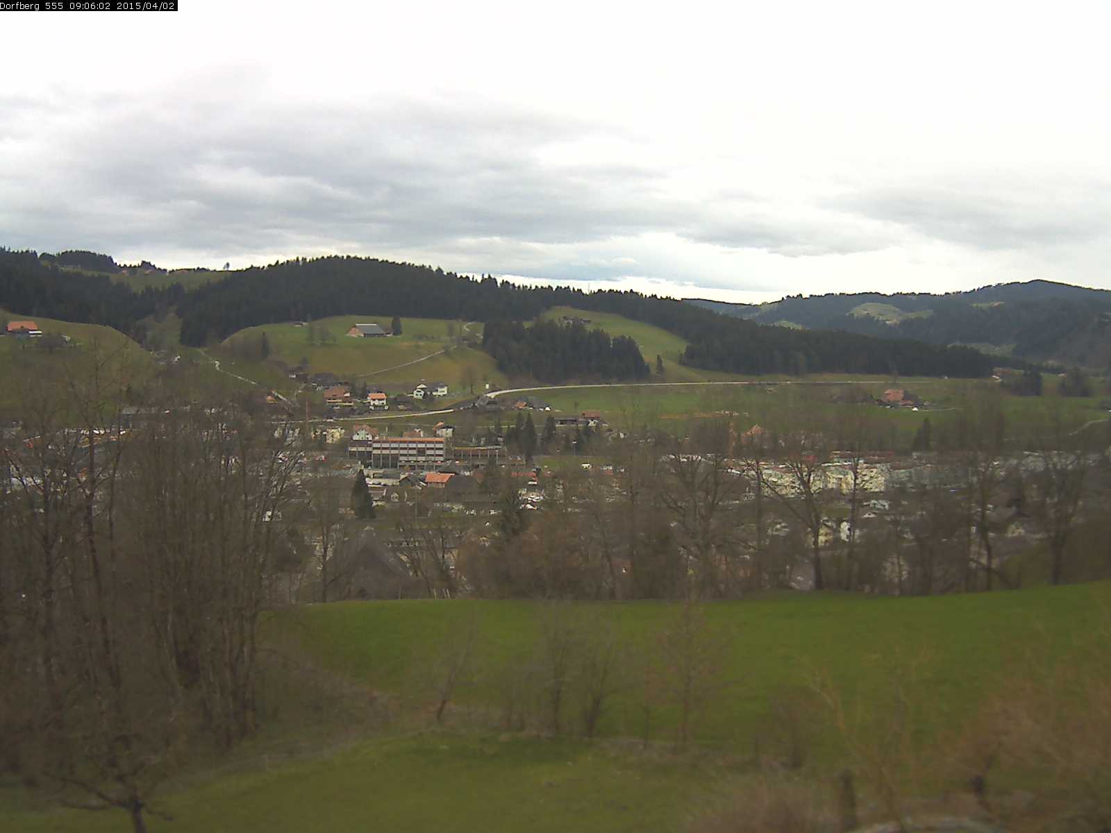 Webcam-Bild: Aussicht vom Dorfberg in Langnau 20150402-090601