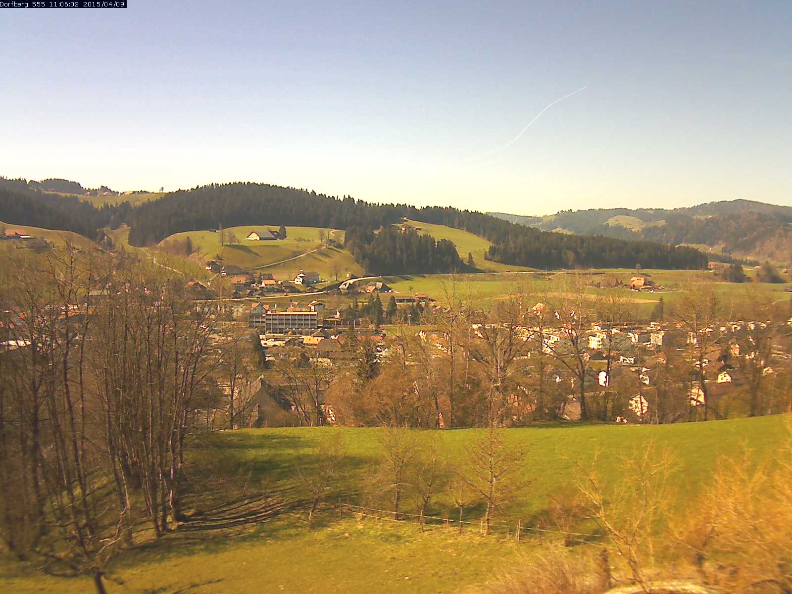 Webcam-Bild: Aussicht vom Dorfberg in Langnau 20150409-110601