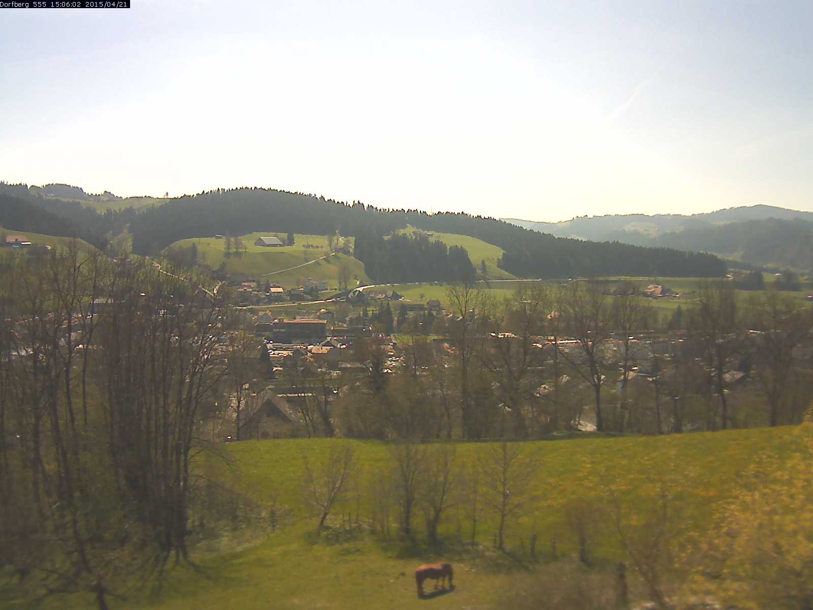 Webcam-Bild: Aussicht vom Dorfberg in Langnau 20150421-150601