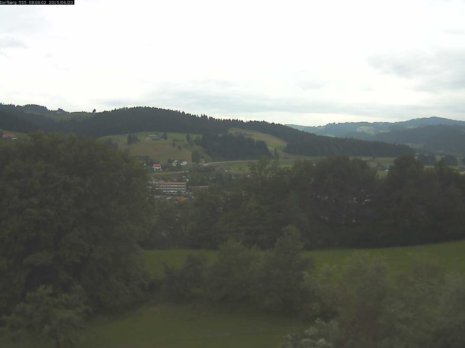 Webcam-Bild: Aussicht vom Dorfberg in Langnau 20150620-080601