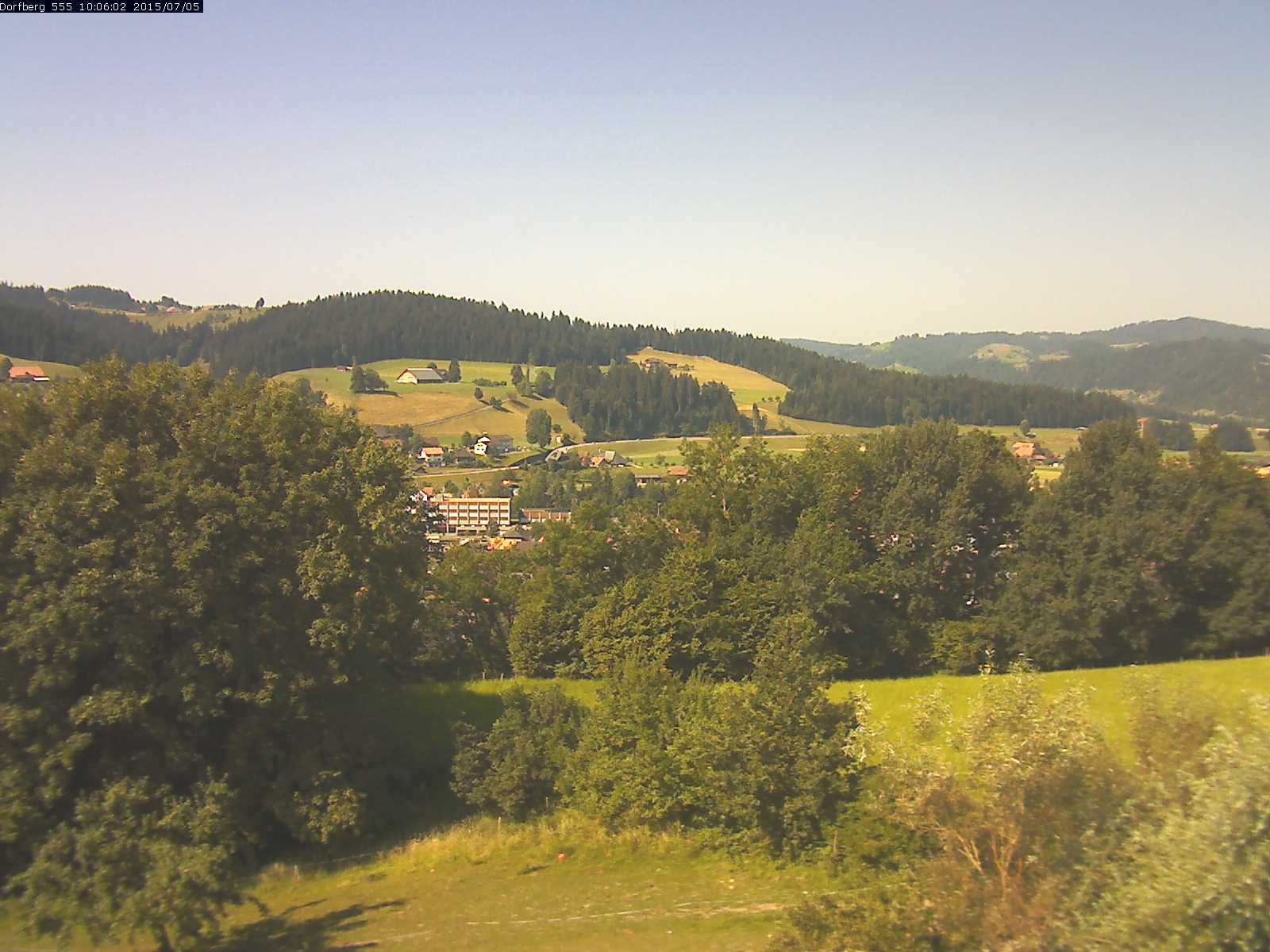 Webcam-Bild: Aussicht vom Dorfberg in Langnau 20150705-100601