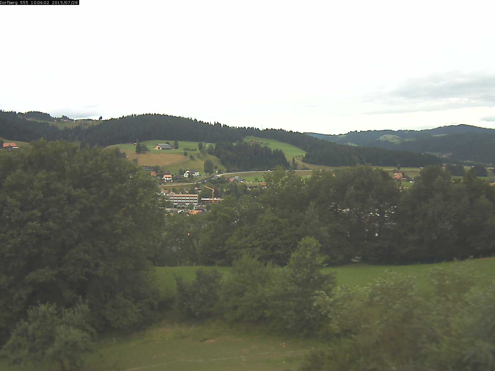 Webcam-Bild: Aussicht vom Dorfberg in Langnau 20150728-100601