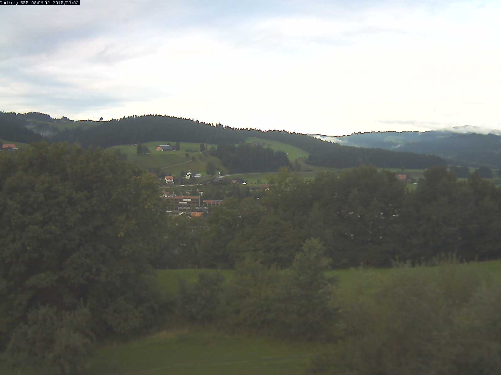 Webcam-Bild: Aussicht vom Dorfberg in Langnau 20150902-080601