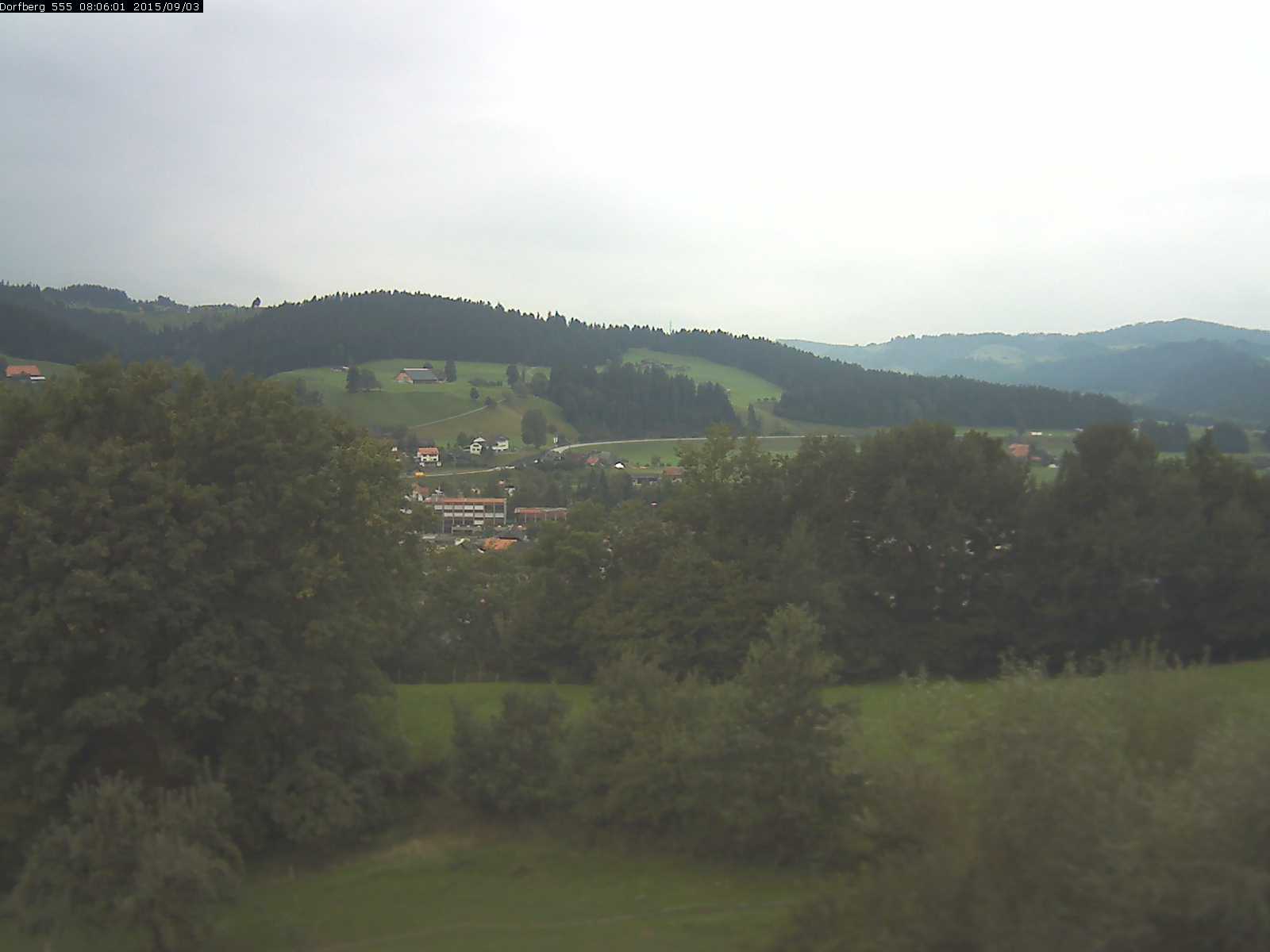 Webcam-Bild: Aussicht vom Dorfberg in Langnau 20150903-080601