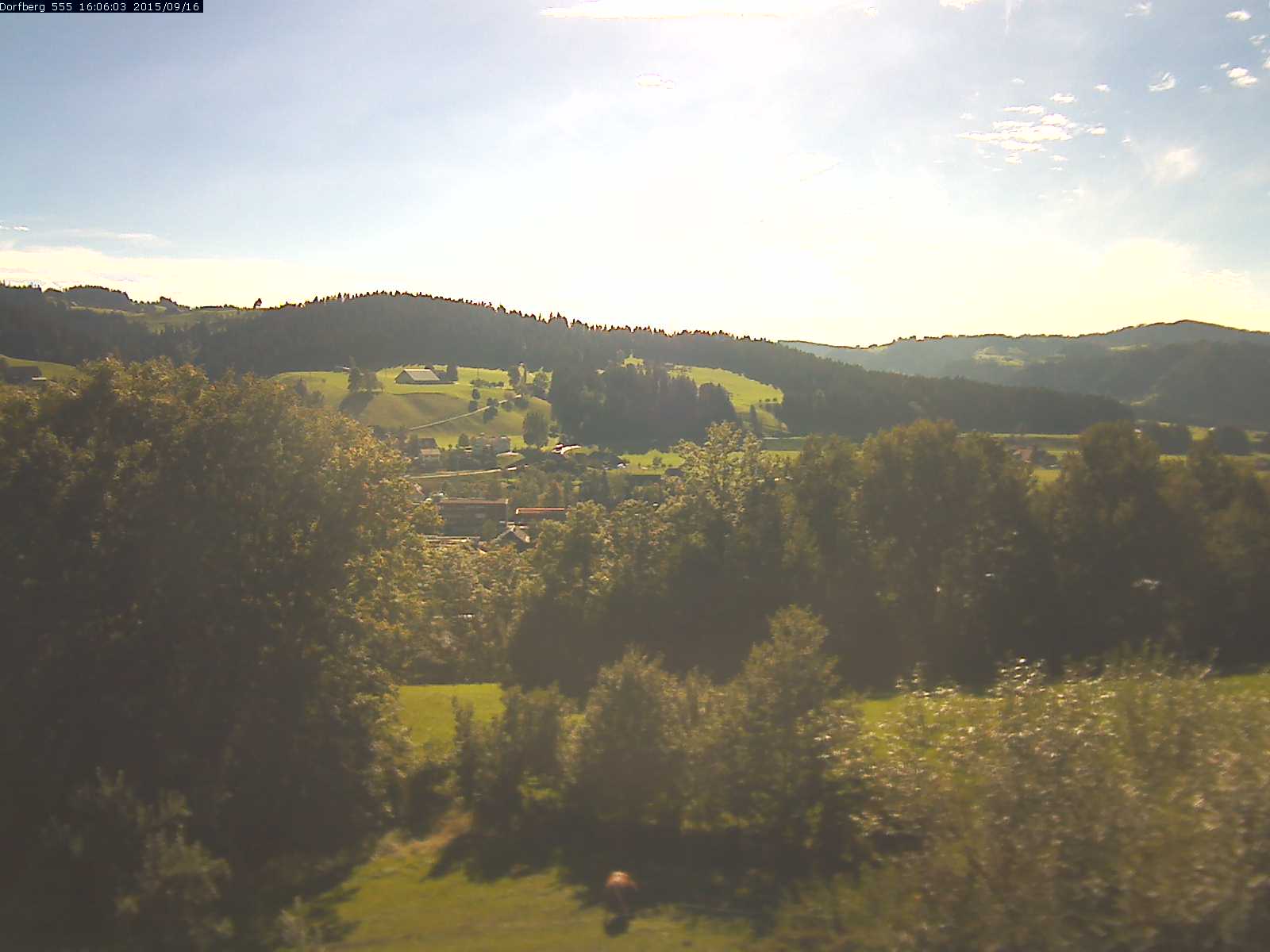 Webcam-Bild: Aussicht vom Dorfberg in Langnau 20150916-160601