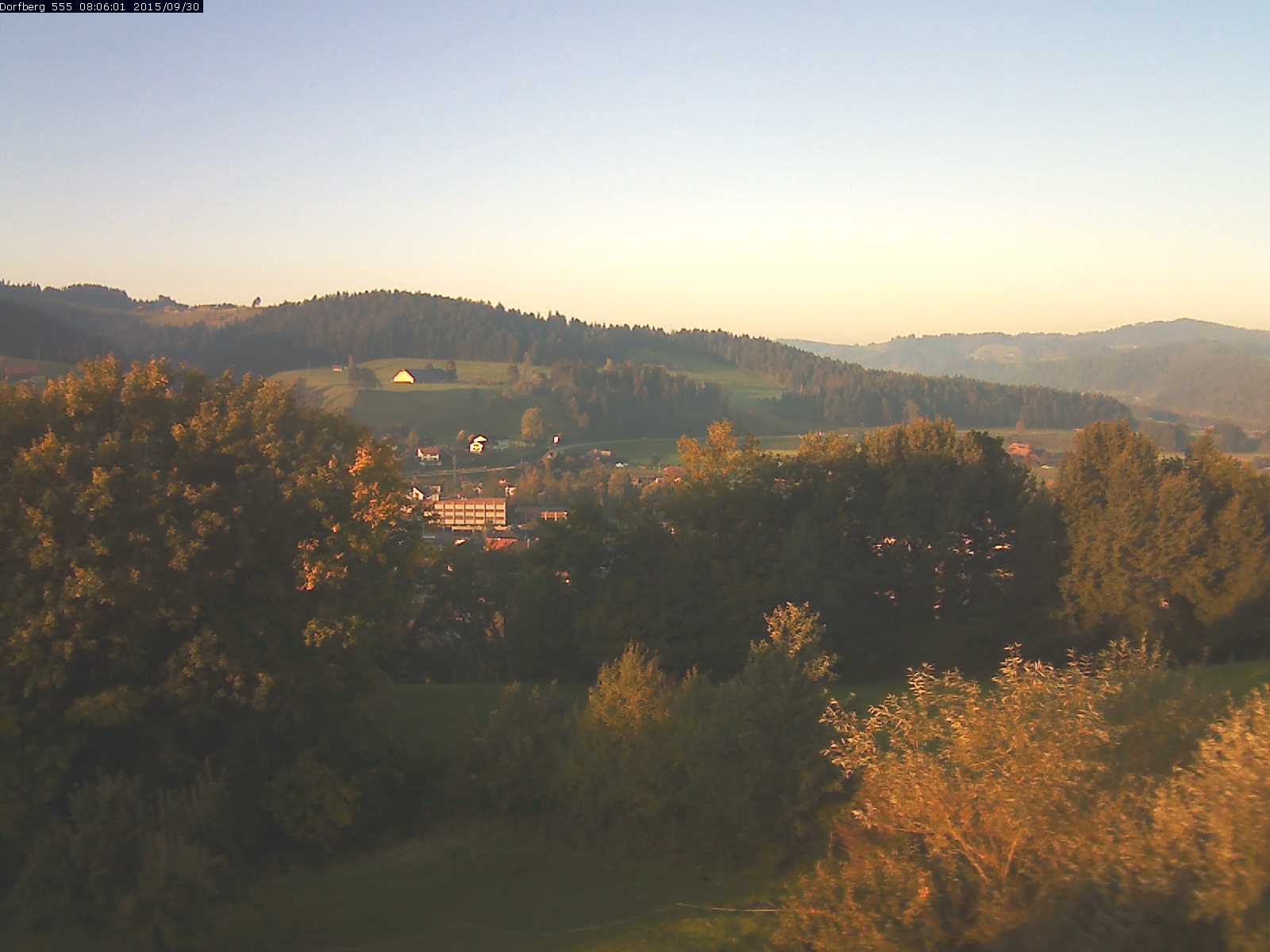 Webcam-Bild: Aussicht vom Dorfberg in Langnau 20150930-080601