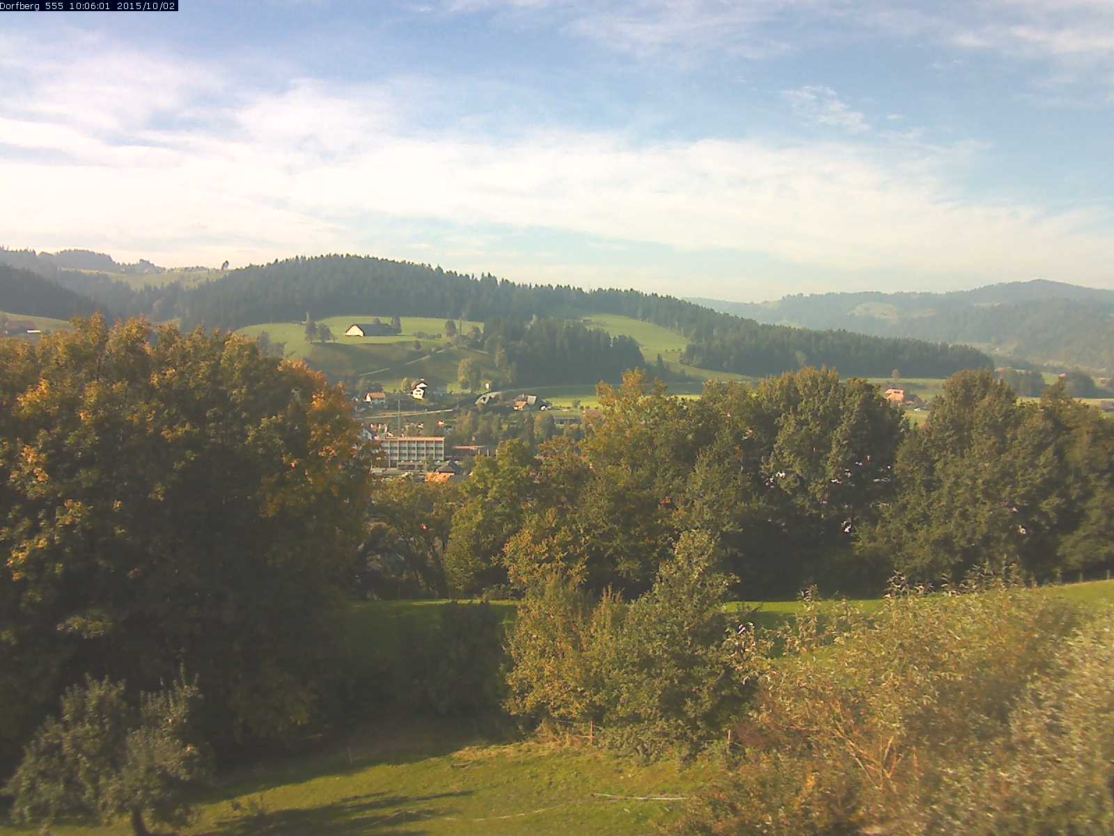 Webcam-Bild: Aussicht vom Dorfberg in Langnau 20151002-100601