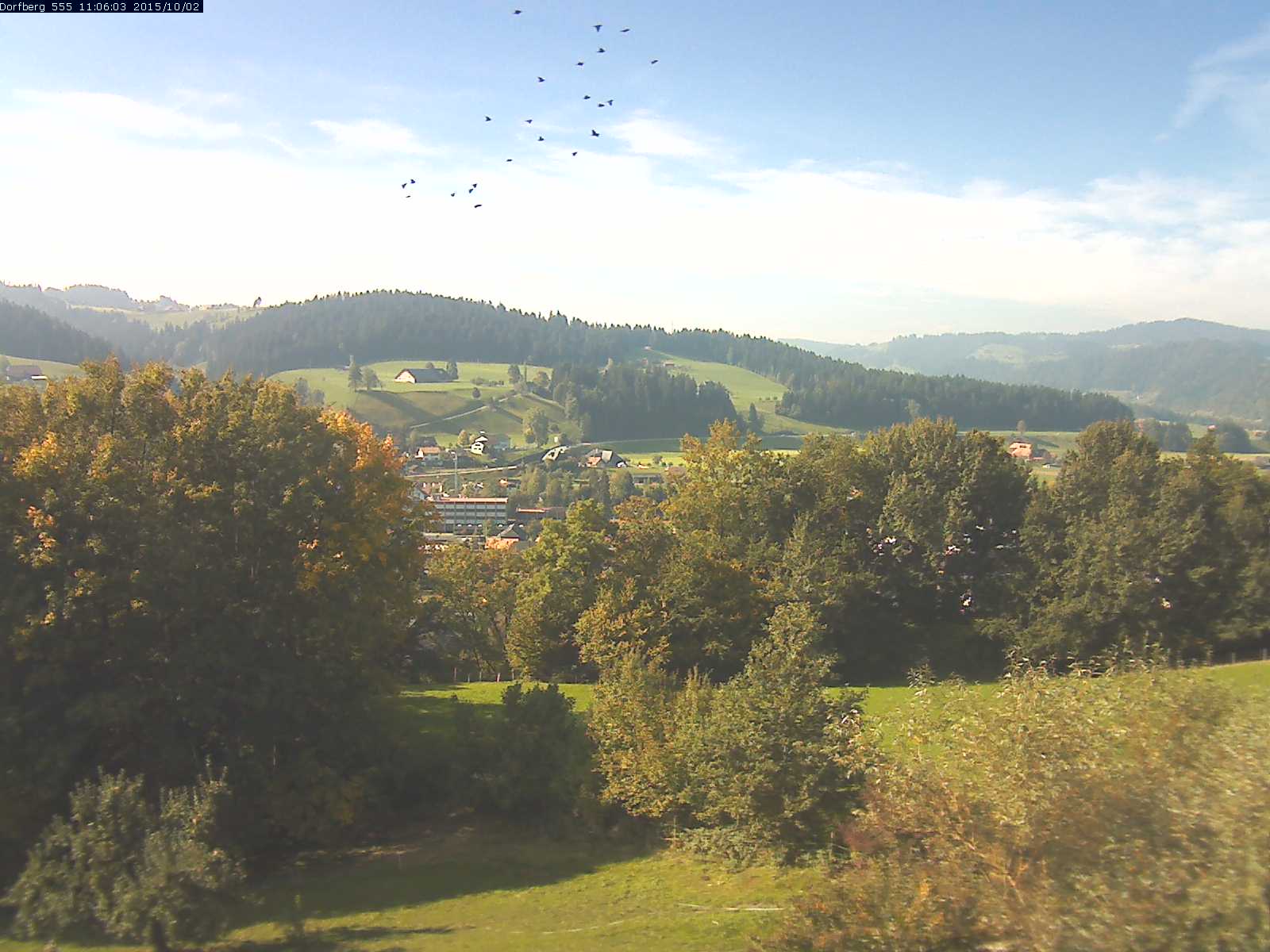 Webcam-Bild: Aussicht vom Dorfberg in Langnau 20151002-110601