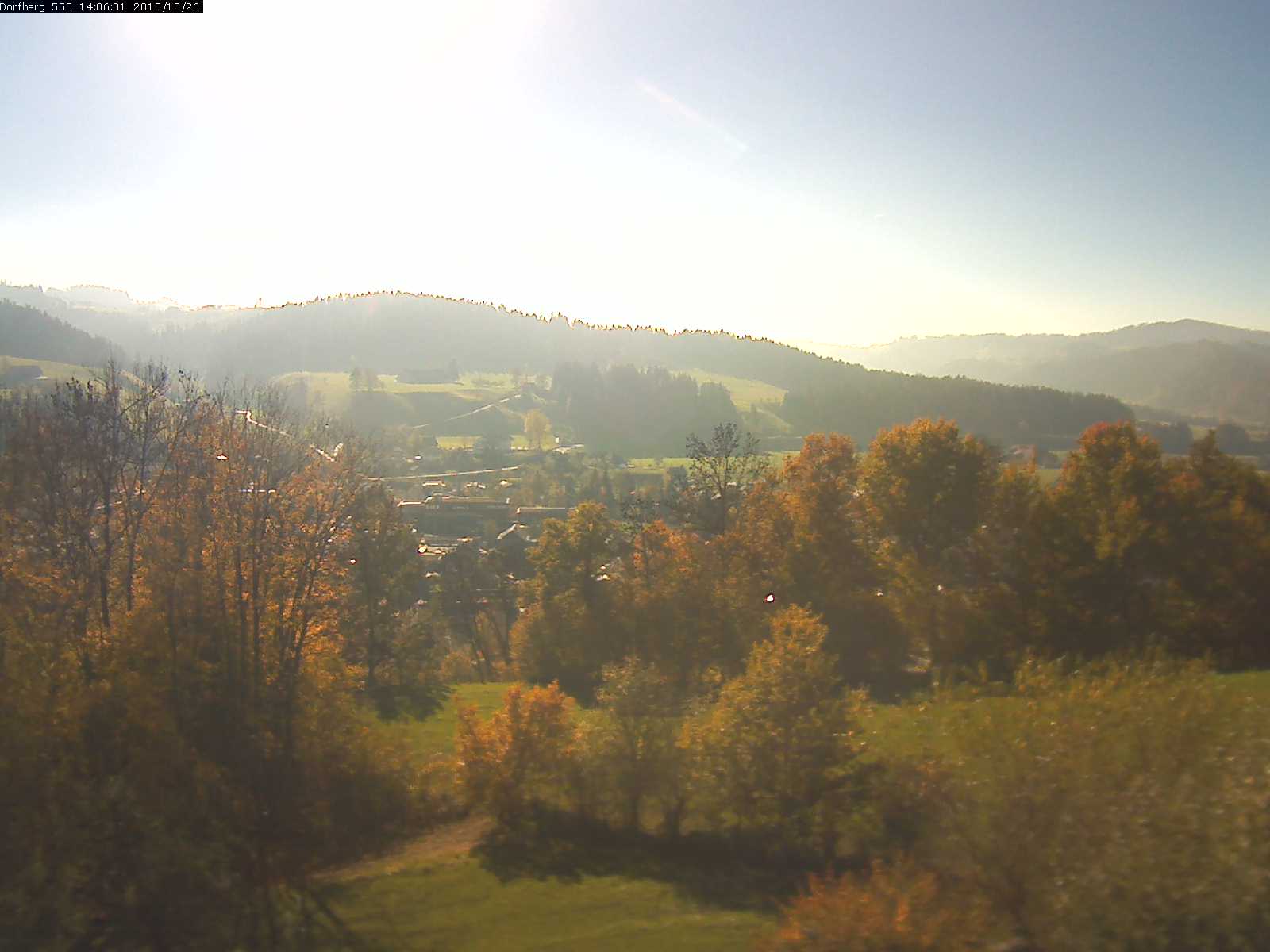 Webcam-Bild: Aussicht vom Dorfberg in Langnau 20151026-140601