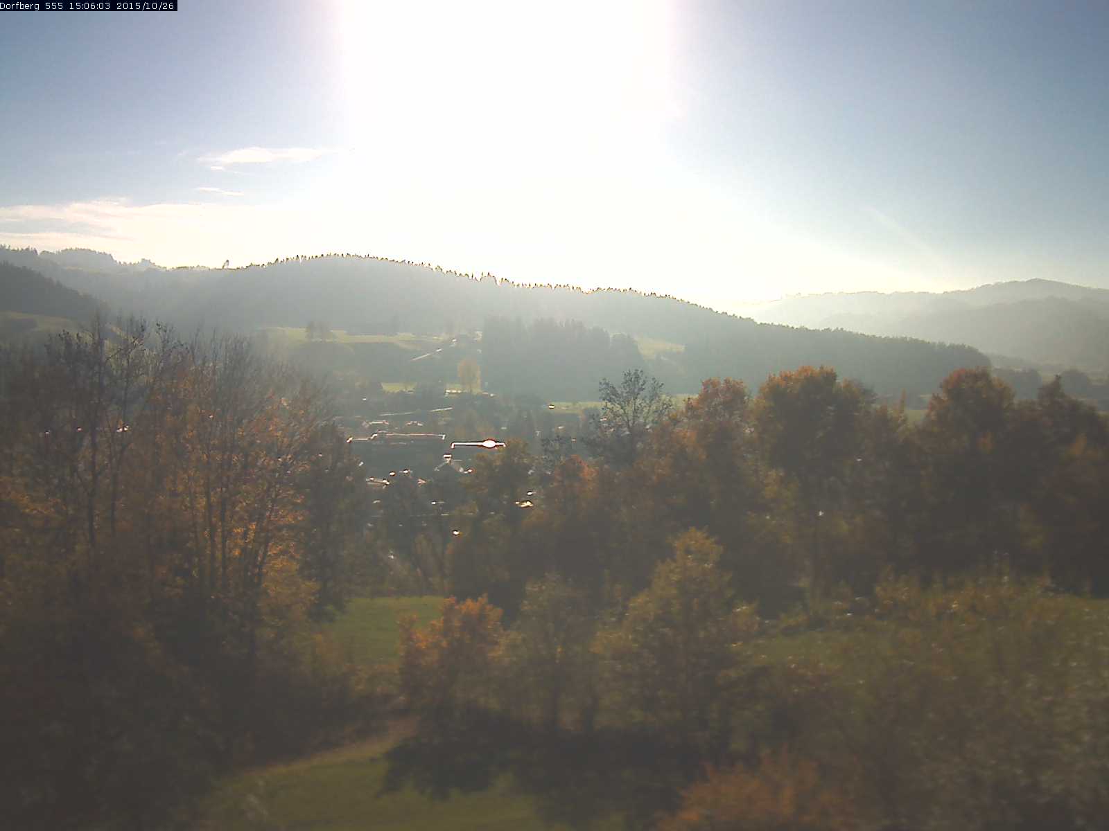 Webcam-Bild: Aussicht vom Dorfberg in Langnau 20151026-150601
