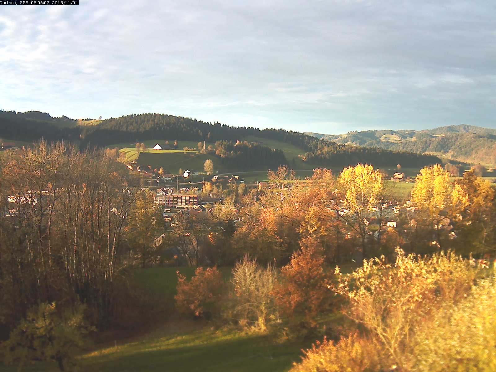 Webcam-Bild: Aussicht vom Dorfberg in Langnau 20151104-080601