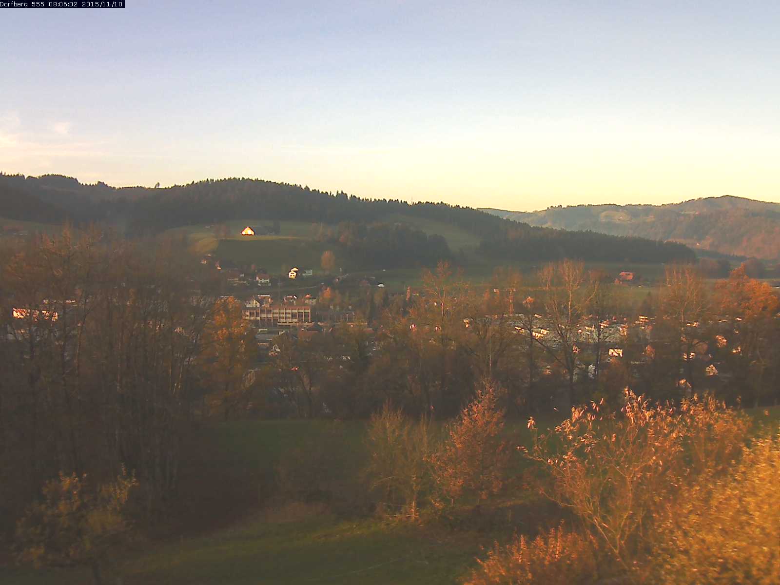 Webcam-Bild: Aussicht vom Dorfberg in Langnau 20151110-080601