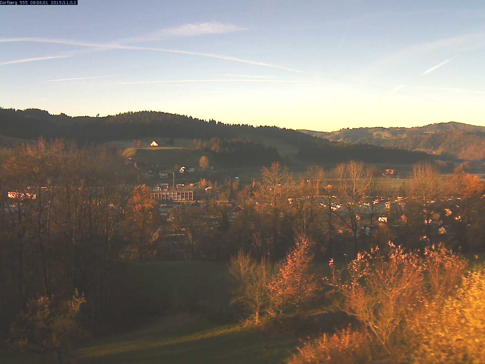 Webcam-Bild: Aussicht vom Dorfberg in Langnau 20151112-080601