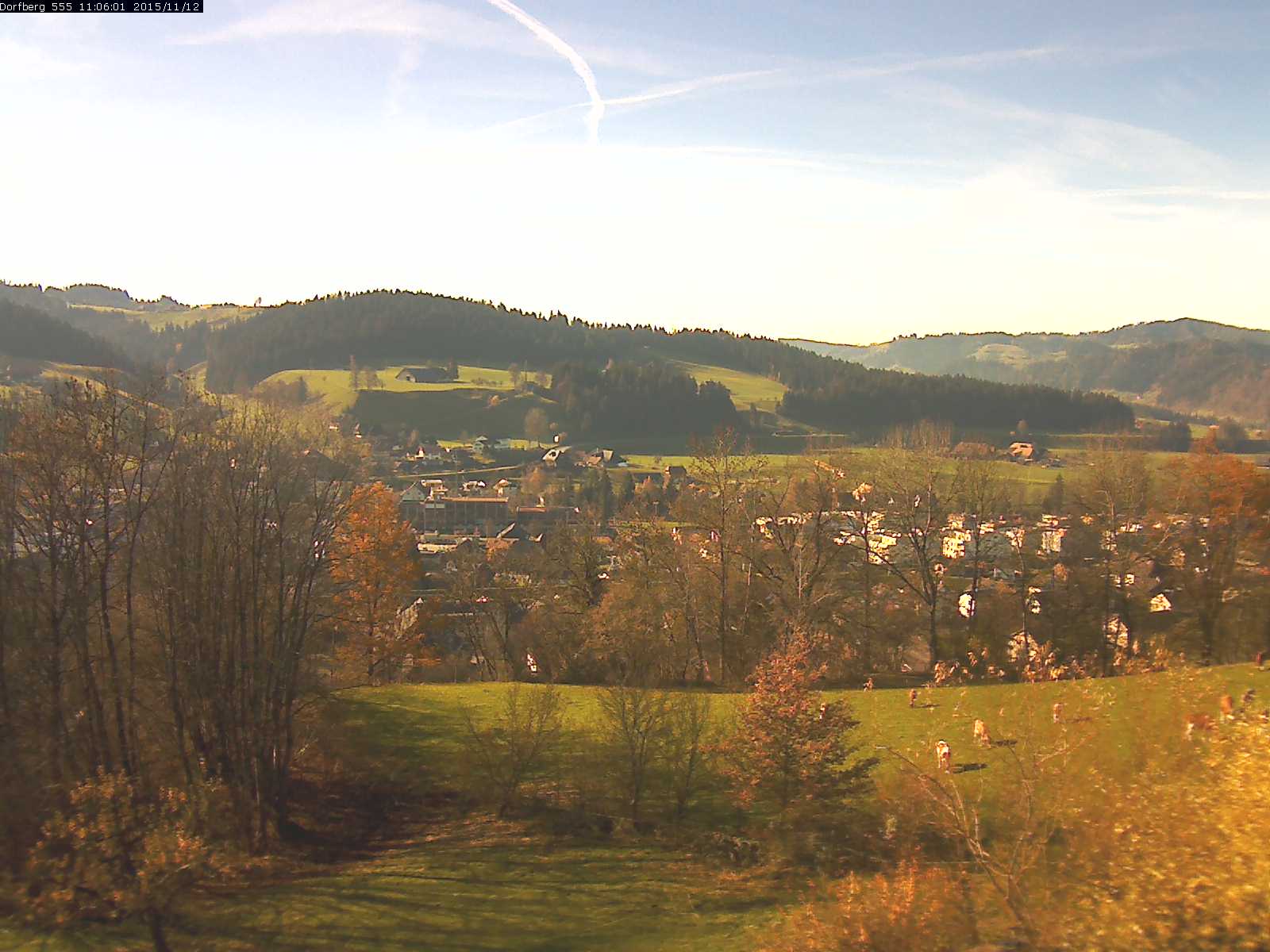 Webcam-Bild: Aussicht vom Dorfberg in Langnau 20151112-110601