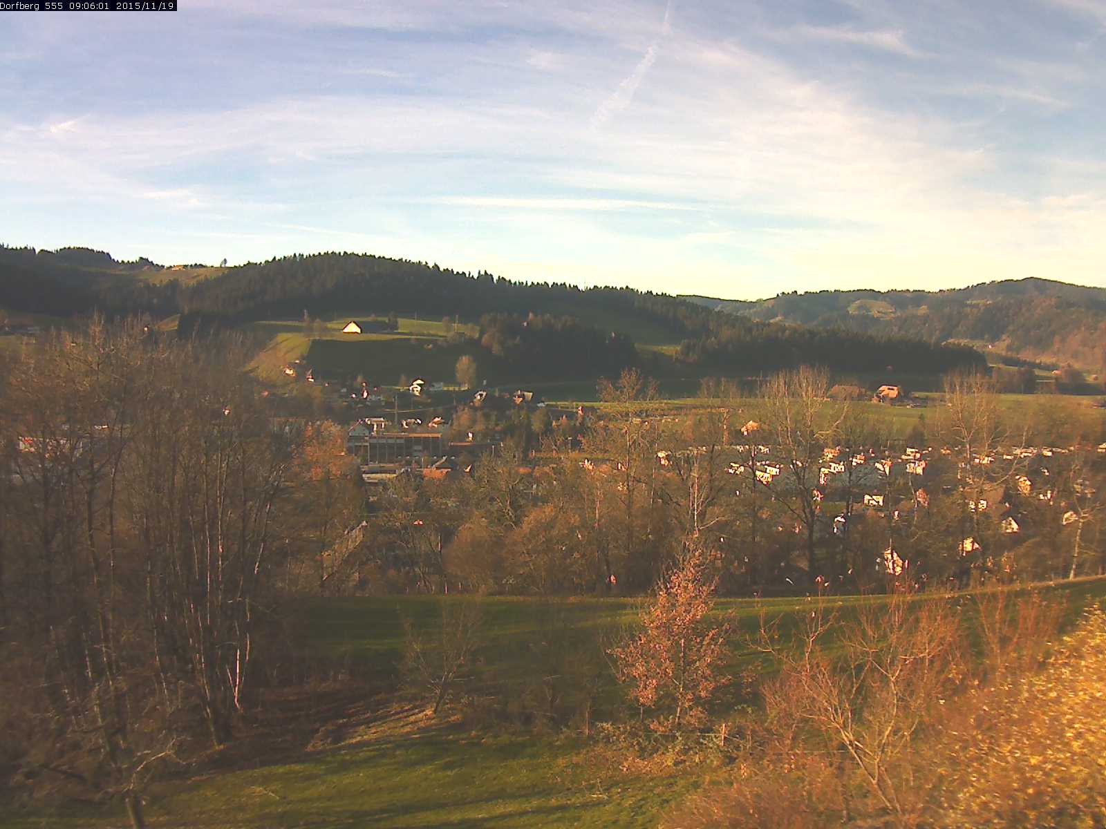 Webcam-Bild: Aussicht vom Dorfberg in Langnau 20151119-090601
